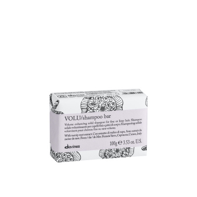 Davines Essential Haircare Volu Shampoo Bar - Твердый шампунь для придания объема волосам 100 г