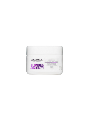 Goldwell Dualsenses Blondes & Highlights 60Sec Treatment - Маска для осветленных и мелированных волос 200 мл