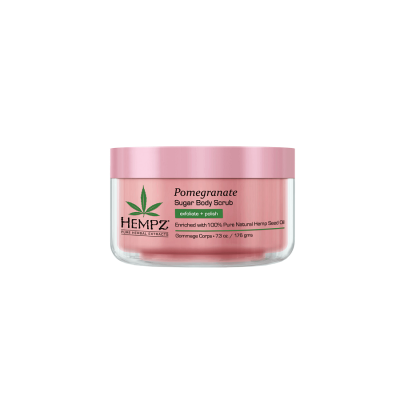 Hempz Sugar & Pomegranate Body Scrub - Скраб для тела Сахар и Гранат 176 г