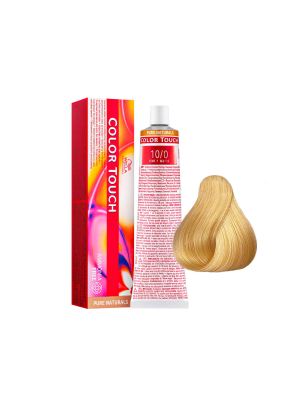 Wella Color Touch 10/0 - Тонирующая краска без аммиака яркий блонд 60 мл