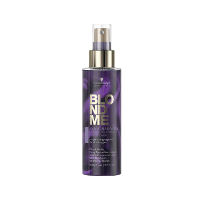 Schwarzkopf BlondMe Cool Blondes Neutralizing Spray Conditioner - Спрей-кондиционер для нейтрализации желтизны холодных оттенков блонд 150 мл