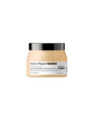 L'Oreal Serie Expert Absolut Repair Golden Mask - Маска с золотой текстурой для восстановления поврежденных волос 500 мл