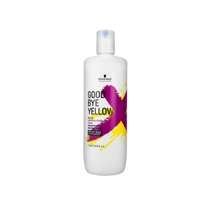 Schwarzkopf Goodbye Yellow Shampoo - Бессульфатный шампунь с антижелтым эффектом 1000 мл