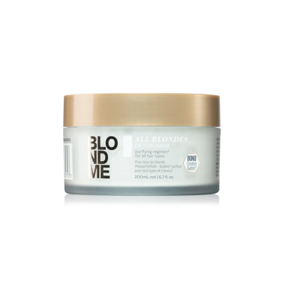 Schwarzkopf BlondMe All Blondes Detox Mask - Детокс-маска для всех типов блонд 200 мл