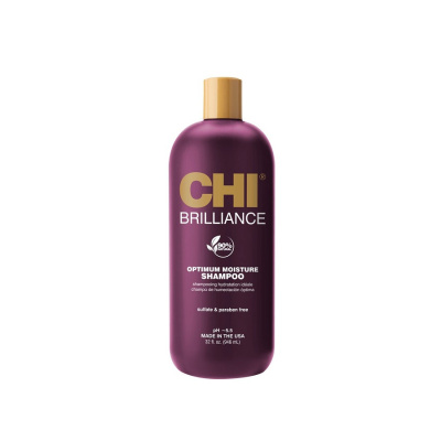 CHI Deep Brilliance Optimum Moisture Shampoo - Увлажняющий шампунь для поврежденных волос 946 мл