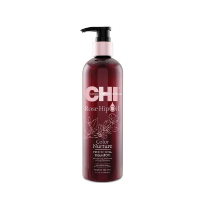 CHI Rose Hip Oil Shampoo - Шампунь с маслом шиповника для окрашенных волос 340 мл
