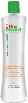 CHI Enviro Smoothing Treatment Highlighted, Porous Аnd Fine Hair - Разглаживающее средство для мелированных, пористых, тонких волос 473 мл