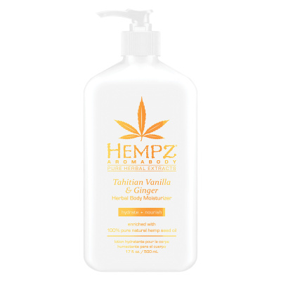 Hempz Tahitian Vanilla & Ginger Body Moisturizer - Молочко для тела Имбирь и Ваниль Таити 500 мл