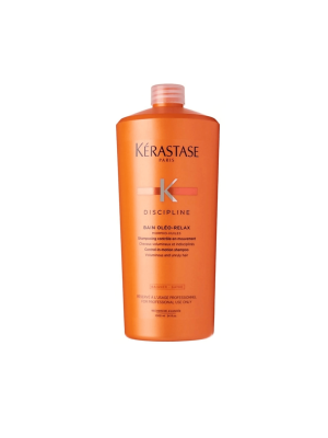 Kerastase Discipline Bain Oleo-Relax - Шампунь для разглаживания и придания блеска кудрявым, вьющимся густым волосам 1000 мл