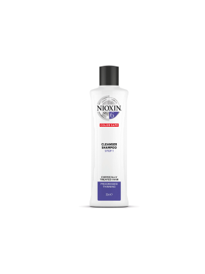 Nioxin System 6 Shampoo - Очищающий шампунь для химически обработанных истонченных волос 300 мл