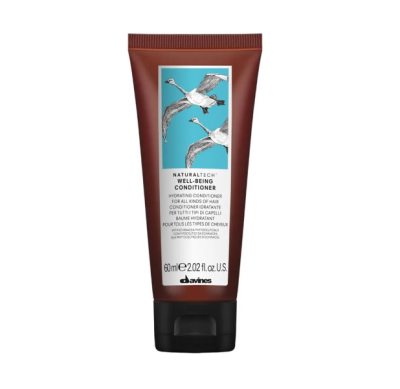 Davines Natural Tech Well-Being Conditioner - Увлажняющий кондиционер для здоровья волос 60 мл