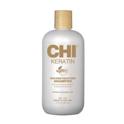CHI Keratin Shampoo - Шампунь для поврежденных волос 355 мл