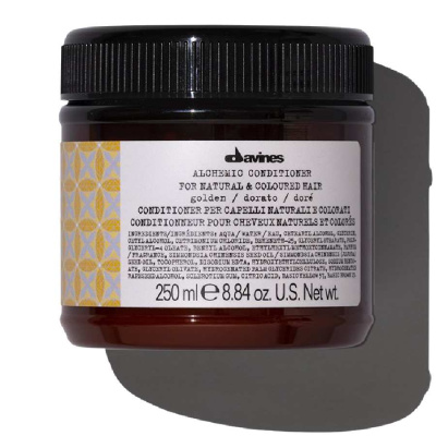 Davines Alchemic Conditioner Golden - Кондиционер Алхимик для натуральных и окрашенных волос (золотой) 250 мл