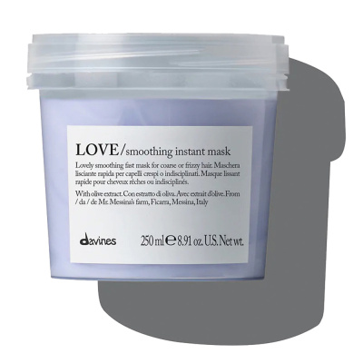 Davines Essential Haircare Love Smoothing Instant Mask - Маска для мгновенного разглаживания волос 250 мл