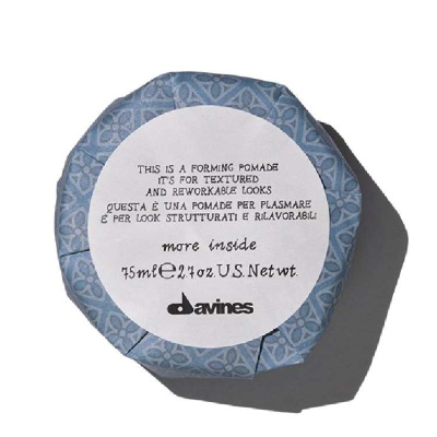 Davines More Inside Forming Pomade - Моделирующая помада для текстурных и пластичных образов 75 мл