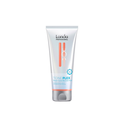 Londa Toneplex Rose Gold Blonde Mask - Маска оттеночная для волос золотисто-розовый блонд 200 мл