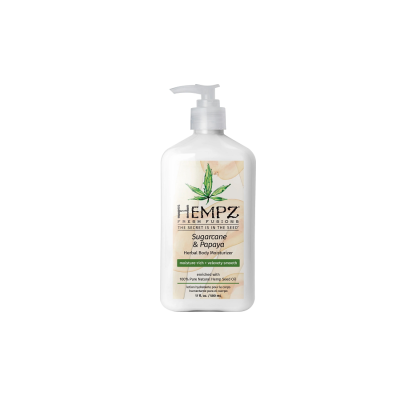 Hempz Sugarcane & Papaya Herbal Body Moisturizer - Молочко для тела Сахарный тростник и Папайя 500 мл