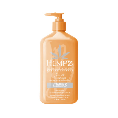 Hempz Beauty Actives Citrus Blossom Moisturizer - Молочко для тела с витамином С Цветок лимона 500 мл