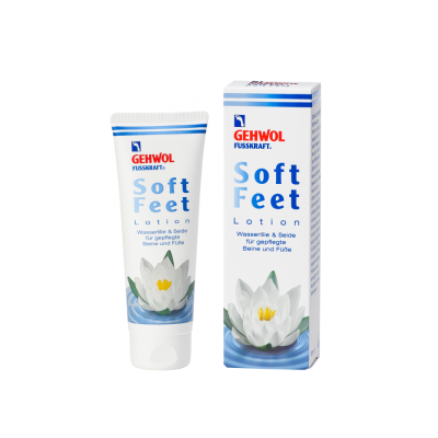 Gehwol Fusskraft Soft Feet Lotion - Лосьон Водяная лилия и шелк 125 мл