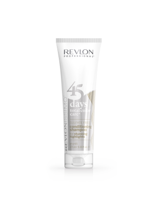 Revlon Revlonissimo 45 Days Conditioning Shampoo For Stunning Highlights - Шампунь-кондиционер для мелированных волос 275 мл