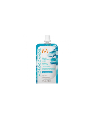 Moroccanoil Color Depositing Mask Aquamarine - Тонирующая маска Аквамарин 30 мл