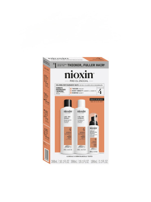Nioxin System 4 XXL Kit - Набор для окрашенных истонченных волос