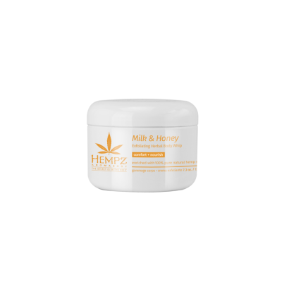 Hempz Milk & Honey Herbal Sugar Body Scrub - Скраб для тела Молоко и Мед 176 г