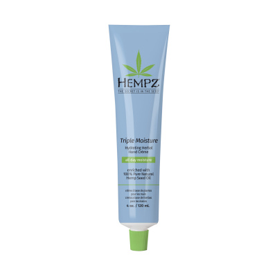 Hempz Triple Moisture Hydrating Herbal Hand Creme - Крем для рук Тройное увлажнение 120 мл