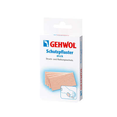Gehwol Thick Protective Plasters - Защитный пластырь толстый 4 шт