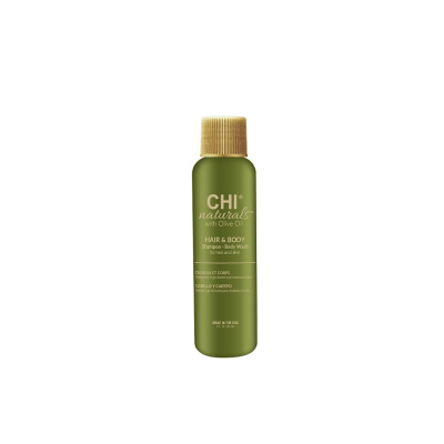 CHI Olive Organics Hair & Body Shampoo - Шампунь уход за волосами и телом с маслом оливы 30 мл
