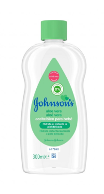 Johnson’s Baby - Увлажняющее детское масло с Алоэ-вера 300 мл