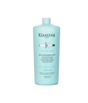 Kerastase Specifique Bain Riche Dermo-Calm - Шампунь-ванна для чувствительной кожи головы и сухих волос 1000 мл