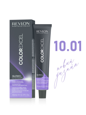 Revlon Color Excel 10.01 - Краситель тон в тон без аммиака очень сильно светлый блонд натурально-пепельный 70 мл
