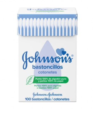 Johnson’s Baby - Ушные ватные палочки 100 шт