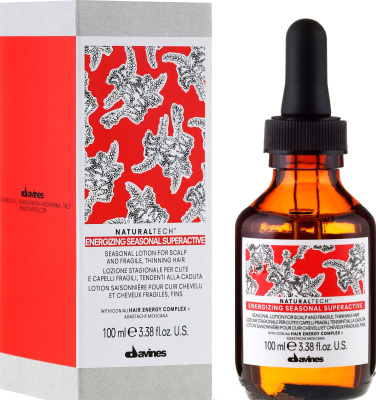 Davines Natural Tech Energizing Seasonal Superactive - Энергетический сезонный суперактивный лосьон 100 мл