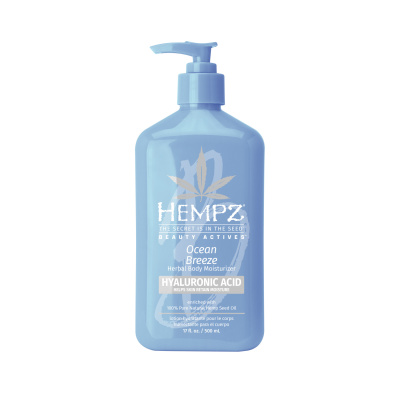 Hempz Beauty Actives Ocean Breeze Moisturizer - Молочко для тела с гиалуроновой кислотой Свежий ветер 500 мл