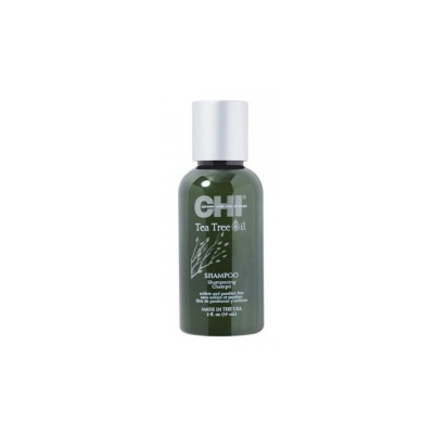 CHI Tea Tree Oil Shampoo - Шампунь восстановление силы и блеска с маслом чайного дерева 59 мл