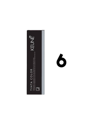 Keune Tinta Color 6 - Стойкая краска для волос темный блондин 60 мл