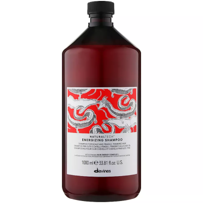 Davines Natural Tech Energizing Shampoo - Энергетический шампунь от выпадения волос 1000 мл