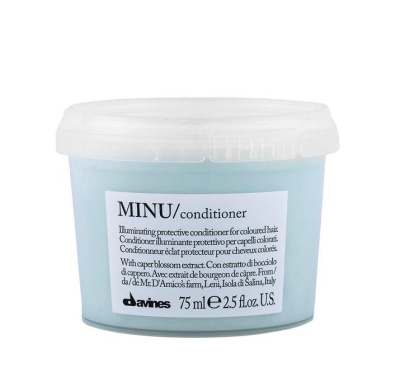 Davines Essential Haircare Minu Conditioner - Защитный кондиционер для сохранения косметического цвета волос 75 мл