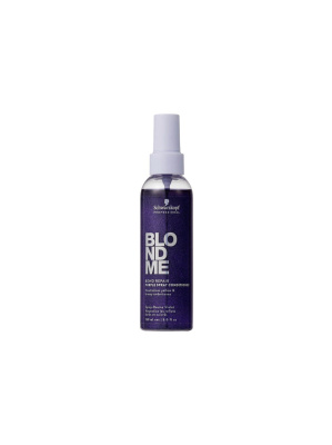 Schwarzkopf BlondMe Bond Repair Purple Spray Conditioner - Спрей-кондиционер для нейтрализации желтизны 150 мл