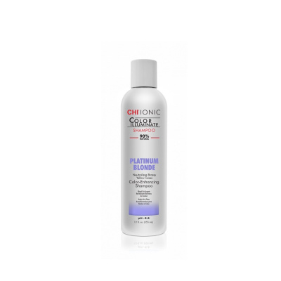 CHI Illuminate Platinum Blonde Shampoo - Шампунь оттеночный (платиновый блонд) 355 мл