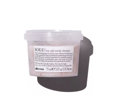 Davines Essential Haircare Solu Sea Salt Scrub Cleanser - Скраб с морской солью 75 мл