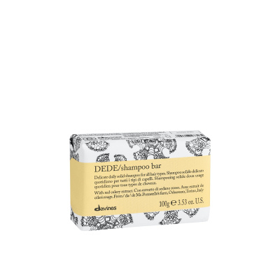 Davines Essential Haircare DeDe Shampoo Bar - Твердый шампунь для деликатного очищения 100 г
