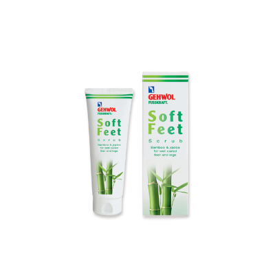 Gehwol Fusskraft Soft Feet Scrub - Скраб для ног Бамбук и жожоба 125 мл