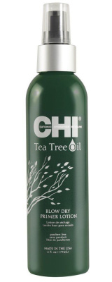 CHI Tea Tree Oil Soothing Blow Dry Primer Lotion - Лосьон-праймер с маслом чайного дерева 177 мл