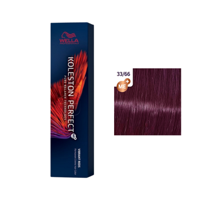 Wella Koleston Perfect ME+ 33/66 - Стойкая краска королева ночи 60 мл
