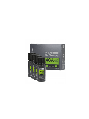Goldwell Men Reshade 4CA - Экспресс-корректор седины шатен 4*20 мл