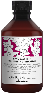 Davines Natural Tech Replumping Shampoo - Уплотняющий шампунь 250 мл