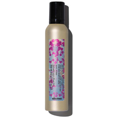 Davines More Inside Invisible Curl Moisturizing Mousse - Увлажняющий мусс для упругих четко очерченных локонов 250 мл